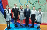Ученикам ещё шести школ Тайшетского района вручили знаки ГТО