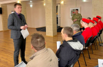 Три жителя Тайшетского района ушли сегодня служить в зону спецоперации