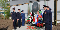 Сотрудники полиции в Тайшете почтили память коллег, погибших в годы войны - ИА Тайшет24