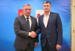 Губернатор Иркутской области встретился с участником программы для героев спецоперации